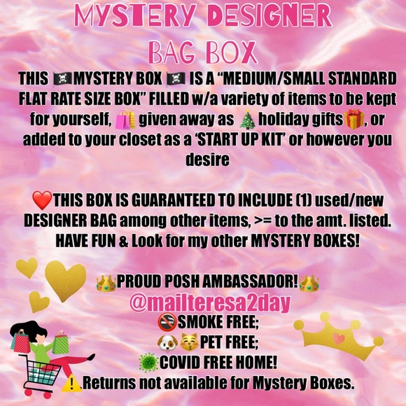🌟Designer Bag MYSTERY 📦 BOX!!! - Picture 2 of 3